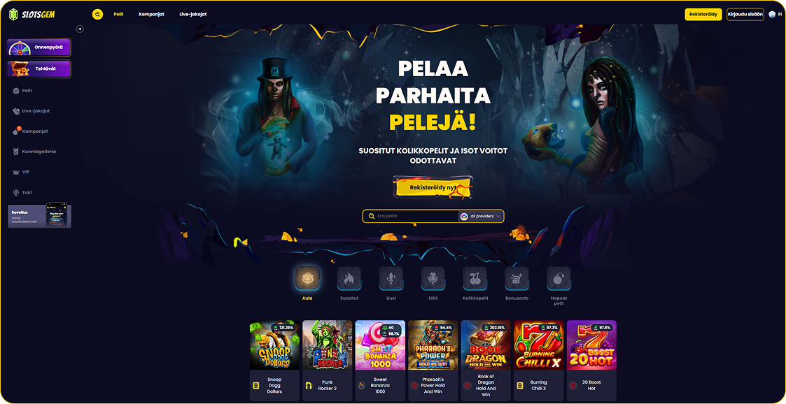 SlotsGem sivusto SlotsGem sivusto